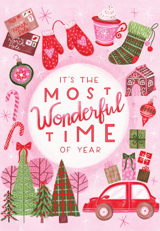 Kids Helpline Most Wonderful Time Charity Boxed Christmas Cards