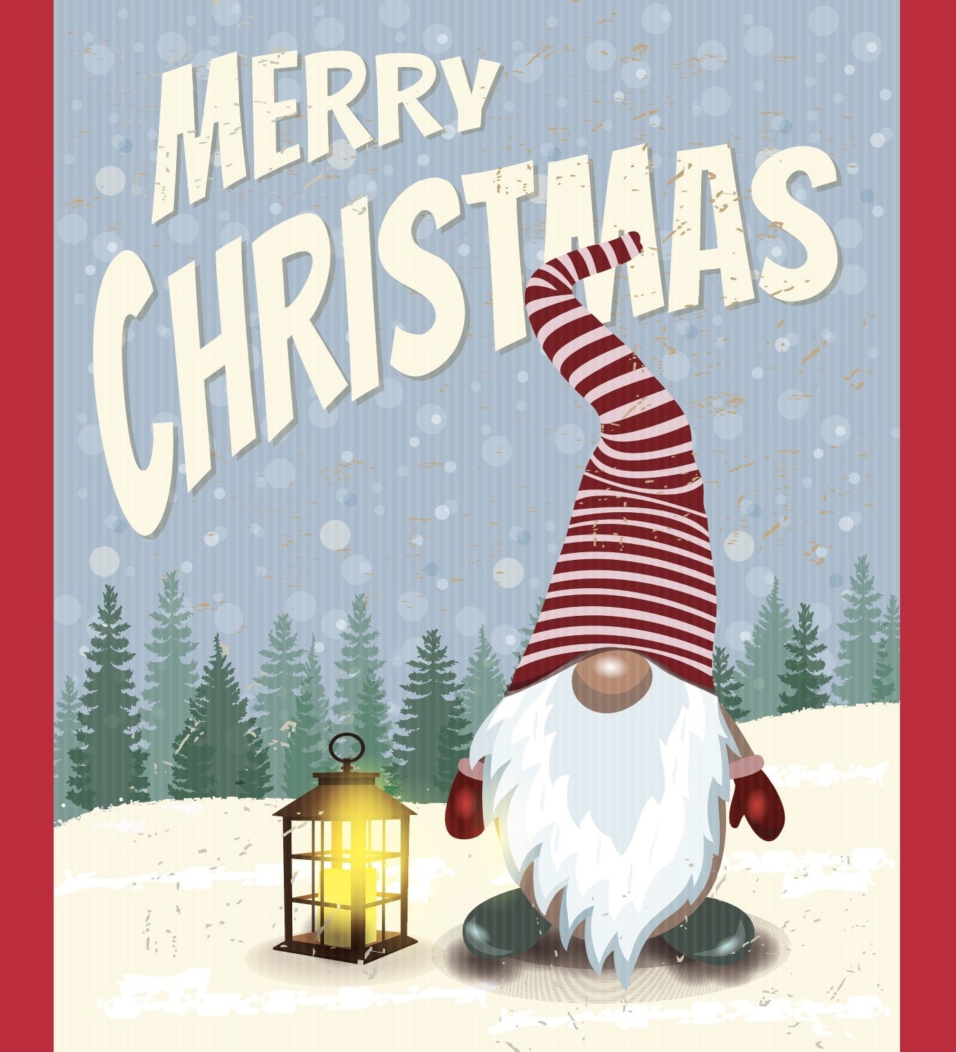 Kids Helpline Gnome Lantern Charity Boxed Christmas Cards