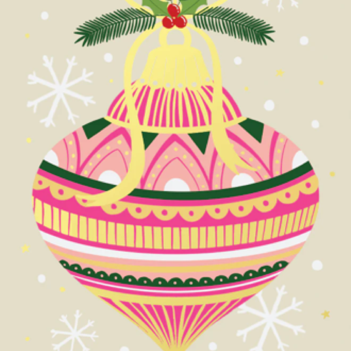 Kids Helpline Big Bauble Charity Boxed Christmas Cards