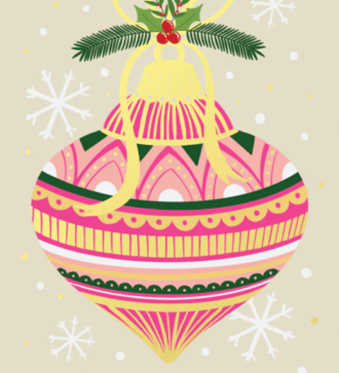Kids Helpline Big Bauble Charity Boxed Christmas Cards