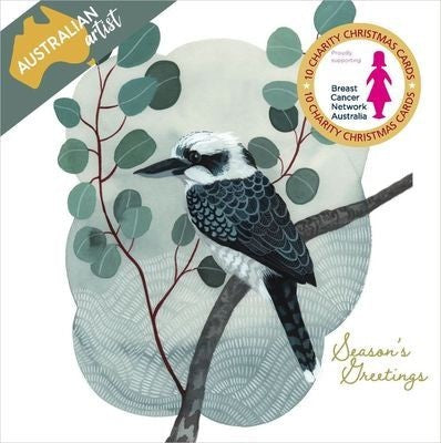 Breast Cancer Network Australia Kookaburra Charity Boxed Christmas Cards