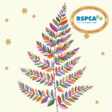 RSPCA Colourful Tree Charity Boxed Christmas Cards