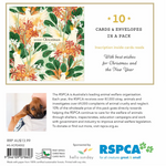 RSPCA Cockatoos and Flowers Charity Boxed Christmas Cards
