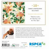 RSPCA Cockatoos and Flowers Charity Boxed Christmas Cards