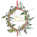 RSPCA Christmas Wreath Charity Boxed Christmas Cards