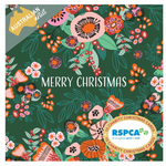 RSPCA Christmas Flowers Charity Boxed Christmas Cards