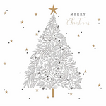 RSPCA Christmas Tree Charity Boxed Christmas Cards