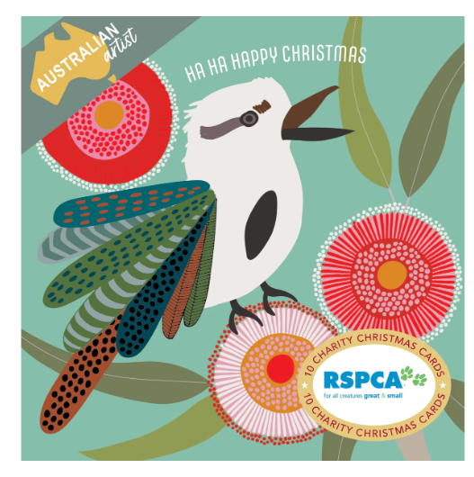 RSPCA Kookaburra Charity Boxed Christmas Cards