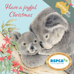 RSPCA Joyful Koala Charity Boxed Christmas Cards