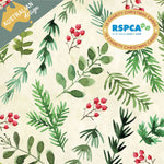 RSPCA Festive PatternCharity Boxed Christmas Cards
