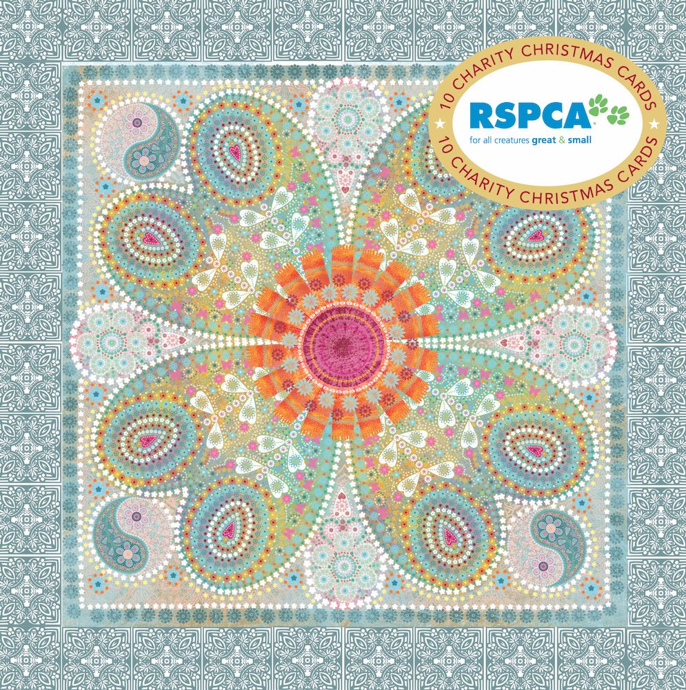 RSPCA Christmas Heart Charity Boxed Christmas Cards