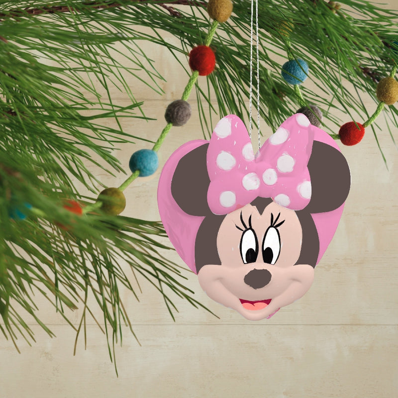 Disney Minnie Mouse Colour Your Own DIY Hallmark Resin Ornament Kit