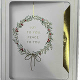 Make-A-Wish Australia Signature Wreath Charity Boxed Christmas Cards