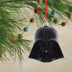 Star Wars Darth Vader Helmet Hallmark Blown Glass Ornament