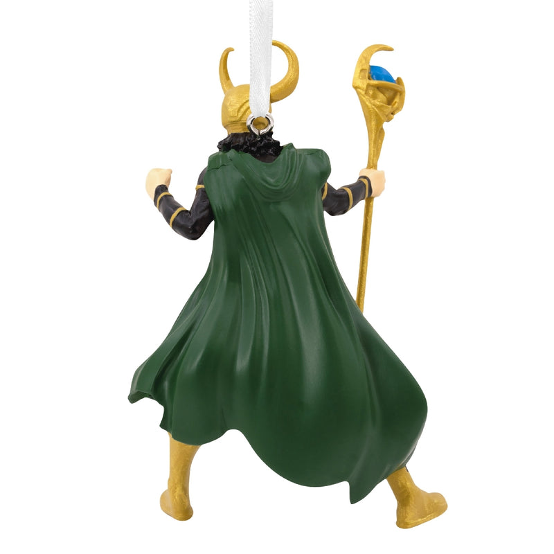 Marvel Avengers Assemble Loki Hallmark Resin Ornament