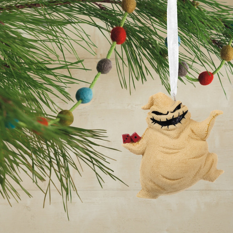 Disney Tim Burtons The Nightmare Before Christmas Oogie Boogie Hallmark Resin Ornament