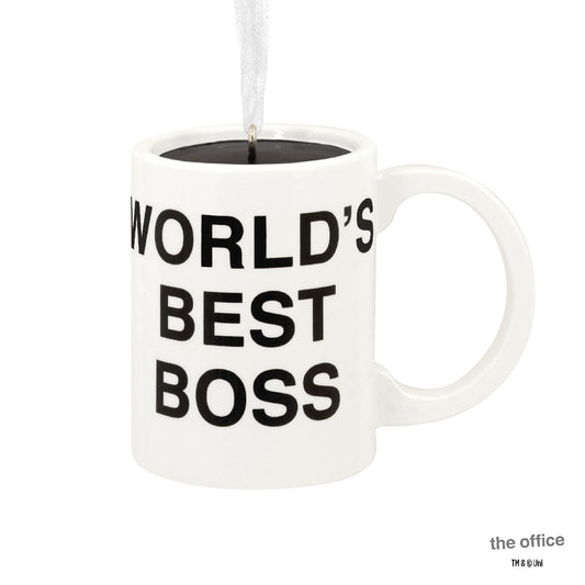 The Office Coffee Mug Hallmark Resin Ornament