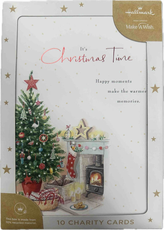 Make-A-Wish Australia Christmas Time Charity Boxed Christmas Cards
