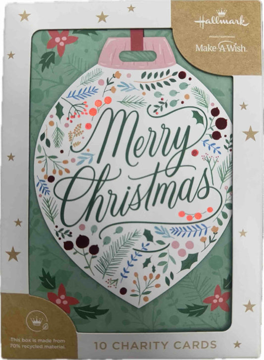 Make-A-Wish Australia Bauble Charity Boxed Christmas Cards
