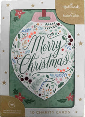 Make-A-Wish Australia Bauble Charity Boxed Christmas Cards