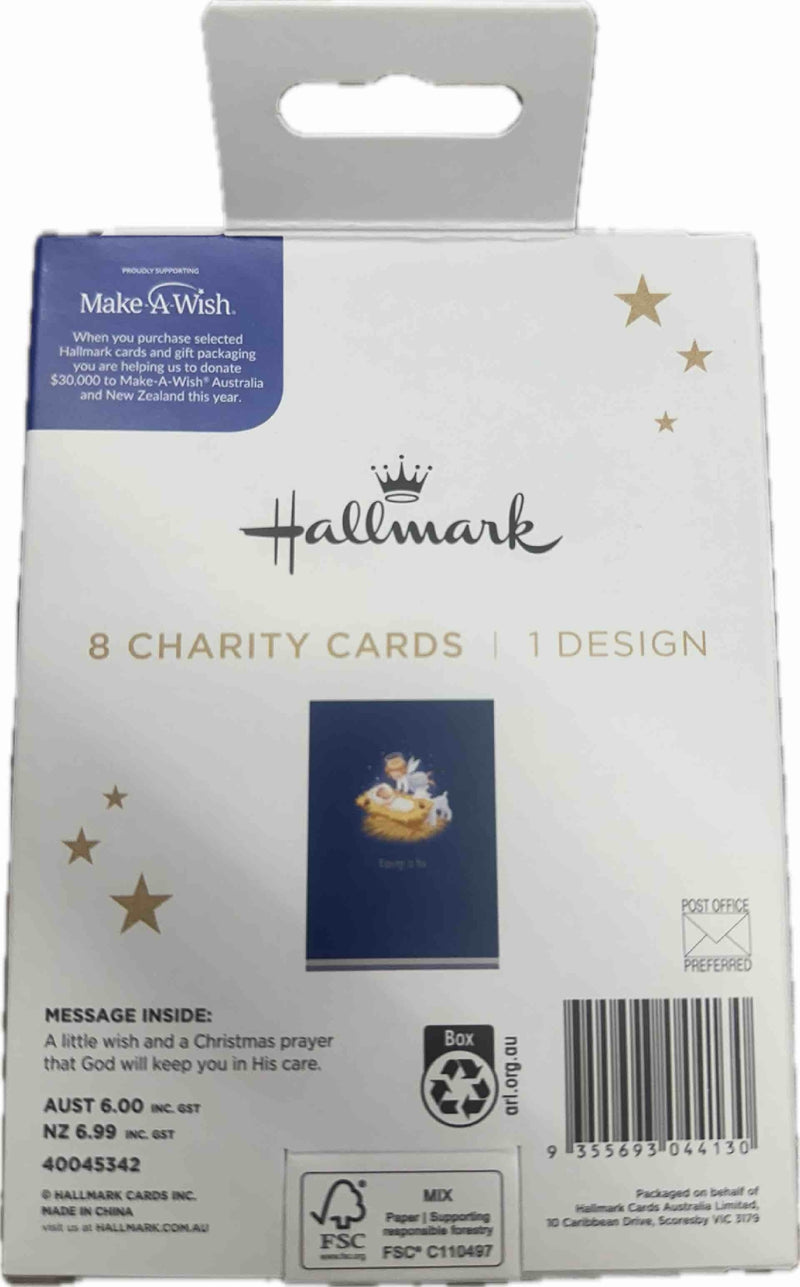 Make-A-Wish Australia Religious Angel Charity Boxed Christmas Cards