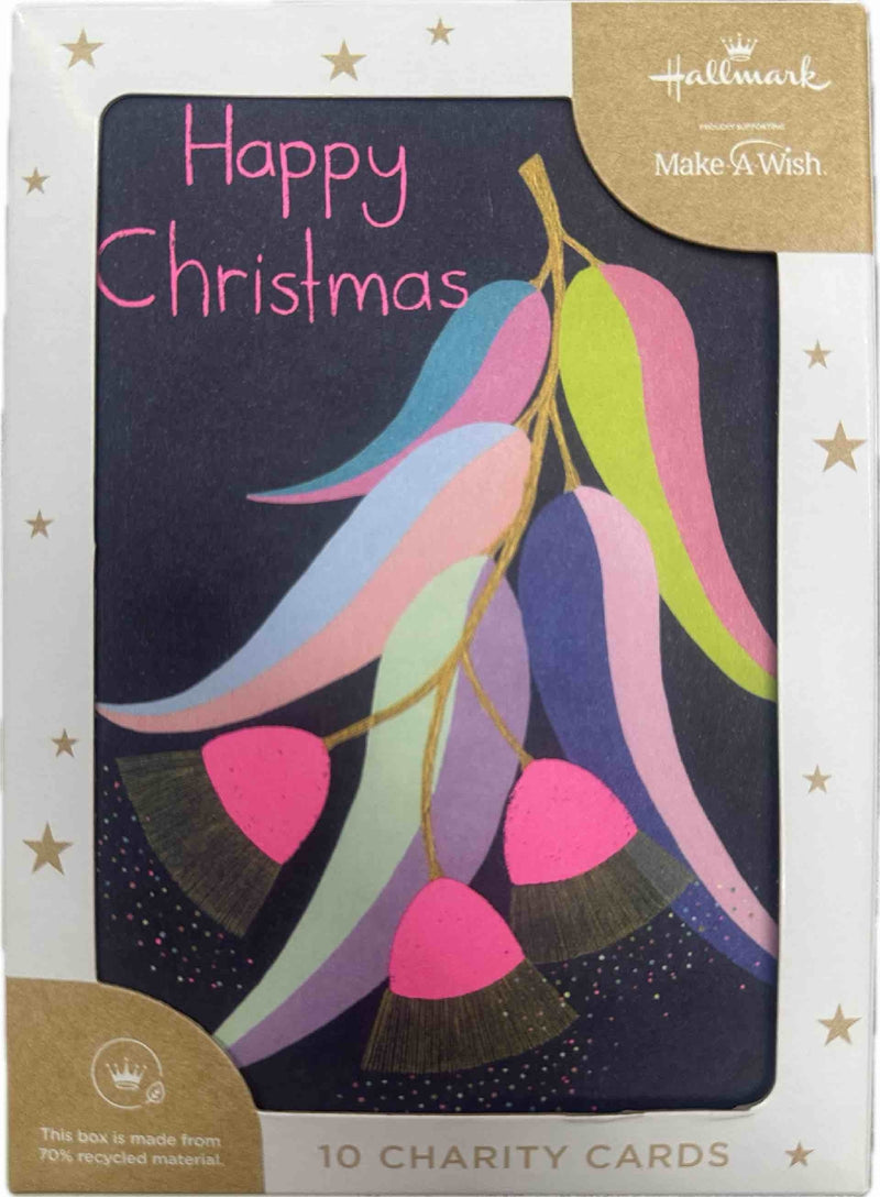 Make-A-Wish Australia Australiana Neon Charity Boxed Christmas Cards