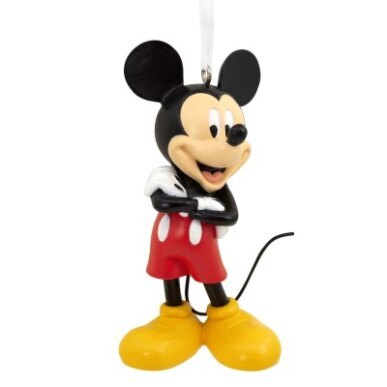 Disney Mickey Mouse Disney 100 Hallmark Resin Ornament