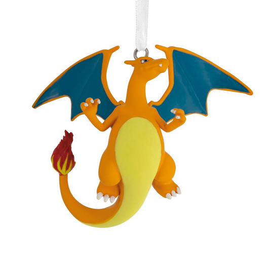 PokŽmon Charizard Resin Hallmark Christmas Ornament