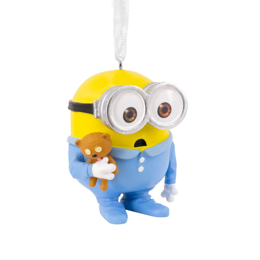 Minions Bob the Minion in Pajamas Resin Hallmark Christmas Ornament