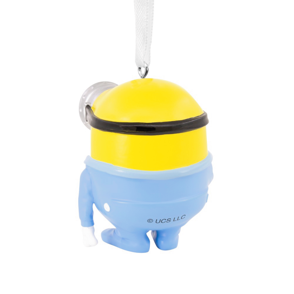 Minions Bob the Minion in Pajamas Resin Hallmark Christmas Ornament