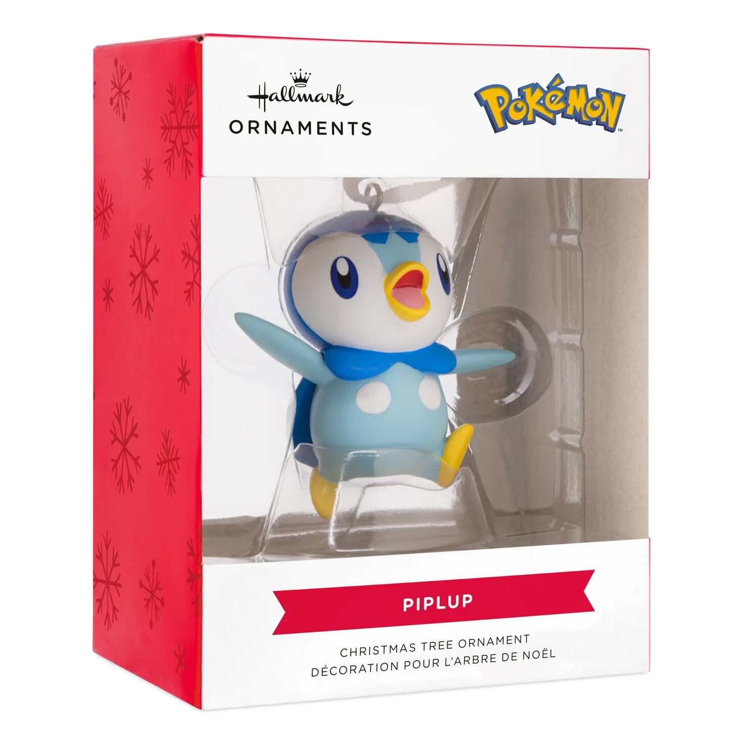 PokŽmon Piplup Resin Hallmark Christmas Ornament