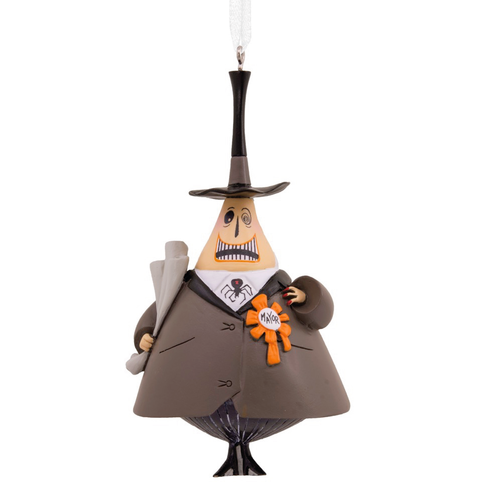 Disney Tim Burton's The Nightmare Before Christmas Mayor Resin Hallmark Christmas Ornament