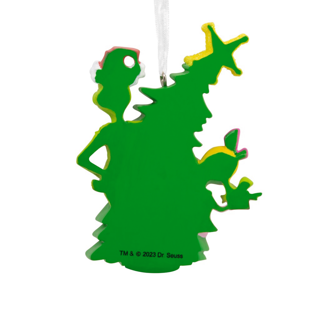 Dr. Seuss's How the Grinch Stole Christmas! Grinch With Cindy-Lou Who Resin Hallmark Christmas Ornament