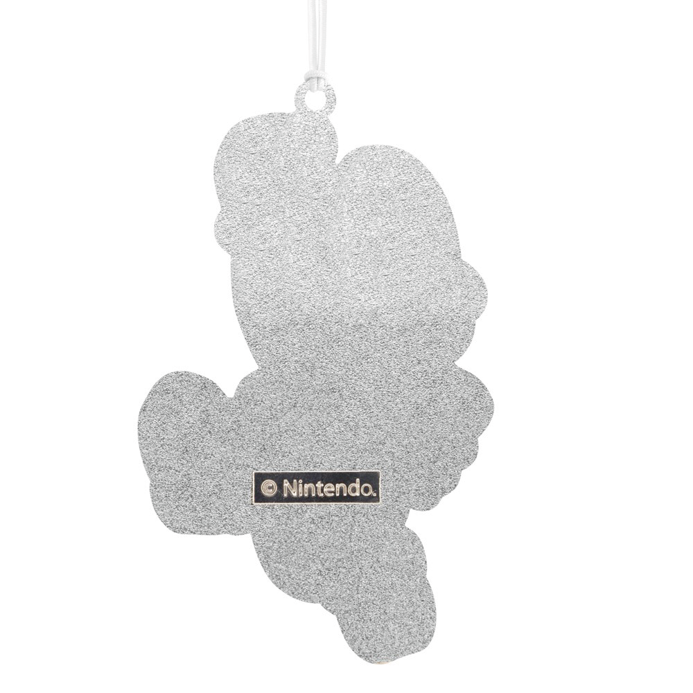 Nintendo Super Mario Metal Hallmark Christmas Ornament