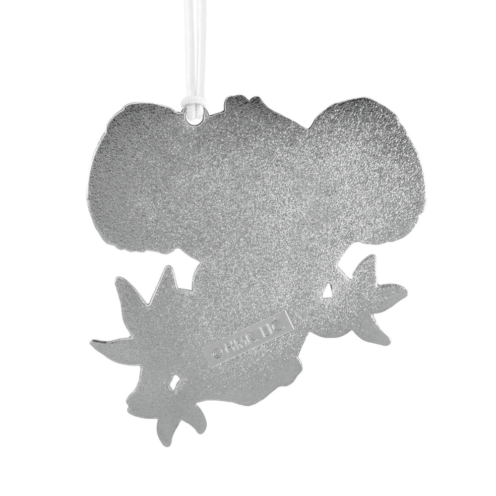 Koala Bear With Dimension Metal Hallmark Christmas Ornament