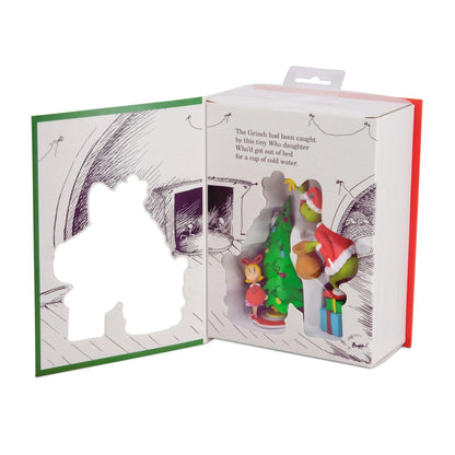 Dr. Seuss's How the Grinch Stole Christmas! Grinch and Cindy-Lou Who Set of 2 Hallmark Christmas Ornaments