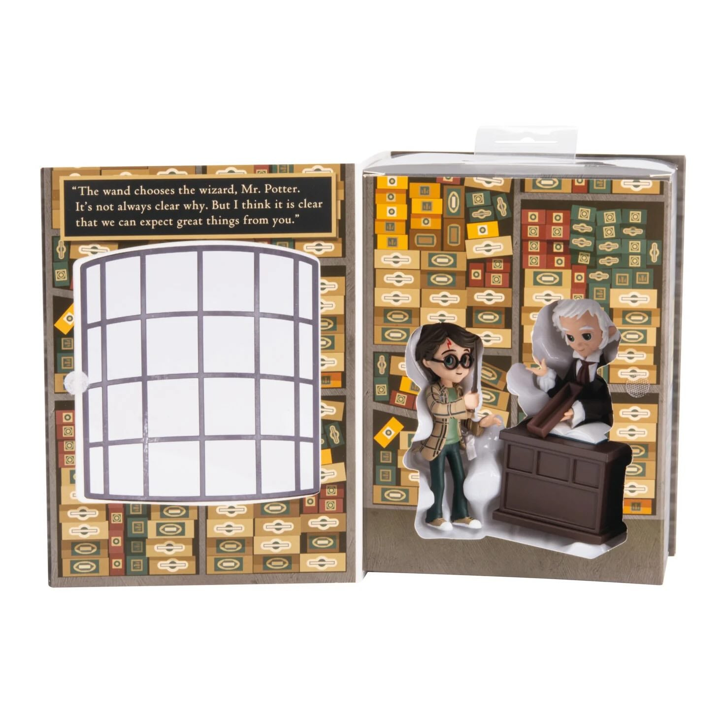 Harry Potter and Ollivander Set of 2 Hallmark Christmas Ornaments