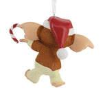 Gremlins Gizmo in Santa Hat Resin Hallmark Christmas Ornament