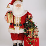 Karen Didion Christmas Lighted Christmas Spirit Santa