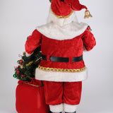 Karen Didion Christmas Lighted Christmas Spirit Santa