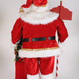 Karen Didion Christmas Lighted North Pole Santa