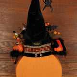 Karen Didion Halloween Lighted Pumpkin Wall/Door Hanger