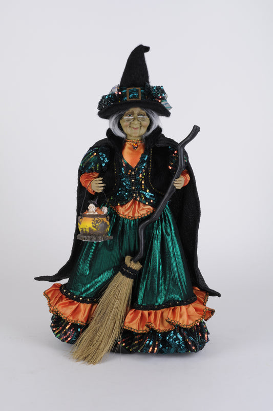 Karen Didion Halloween Lighted Tabitha Witch