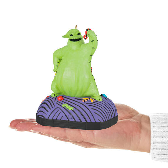 Disney Tim Burton's The Nightmare Before Christmas Oogie Boogie Hallmark Keepsake Ornament With Sound and Motion