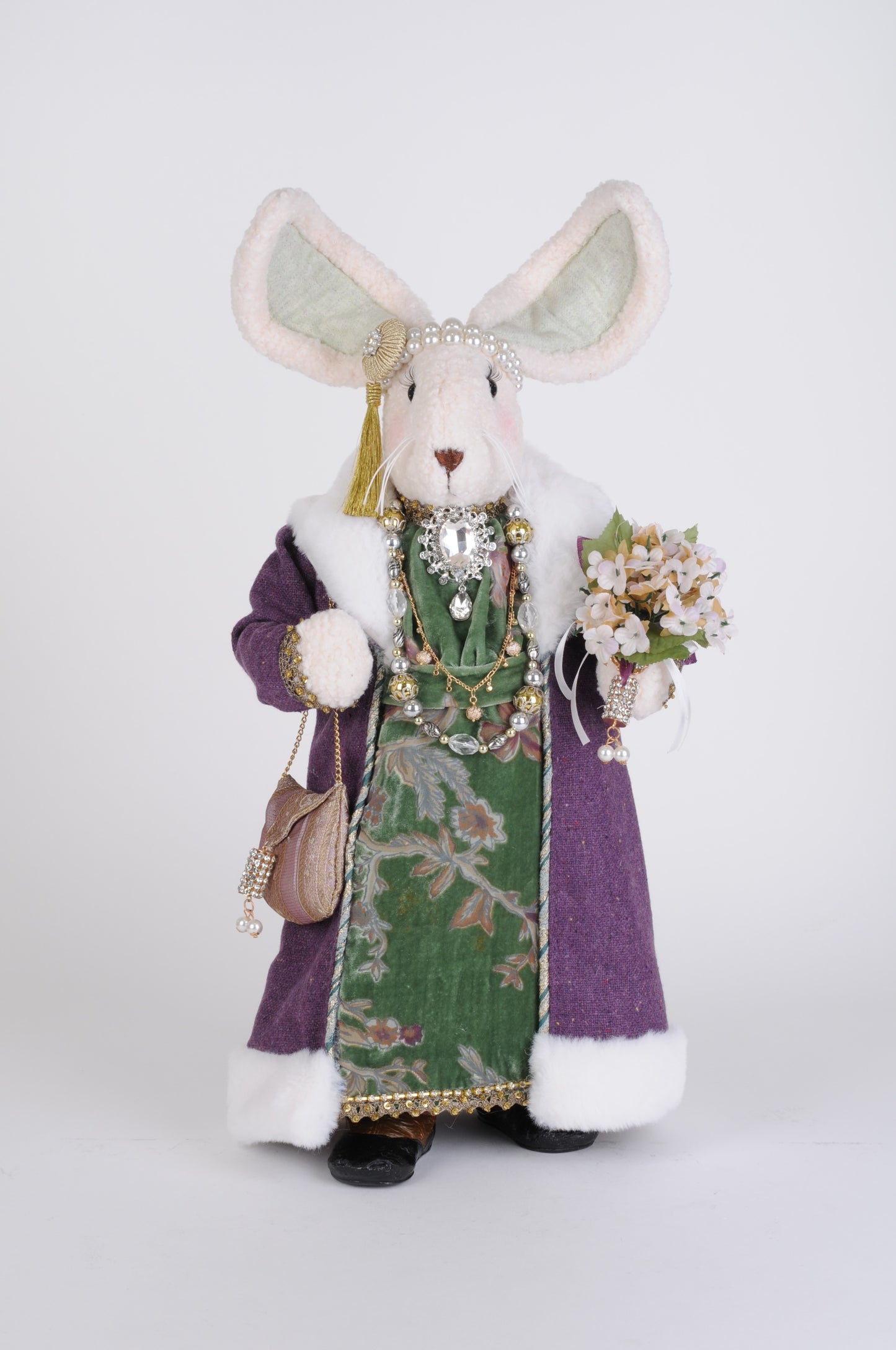 Karen Didion Easter Violet Bunny