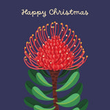 RSPCA Christmas Flowers Charity Boxed Christmas Cards