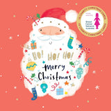Breast Cancer Network Australia Ho Ho Ho Santa Charity Boxed Christmas Cards