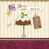 Breast Cancer Network Australia Eat, Drink and be Merry Charity Boxed Christmas Cards