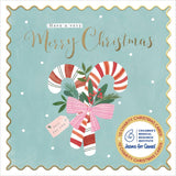 Children's Medical Research Institute Candy Cane Charity Boxed Christmas Cards