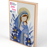 Breast Cancer Foundation Madonna and Child Charity Boxed Christmas Cards